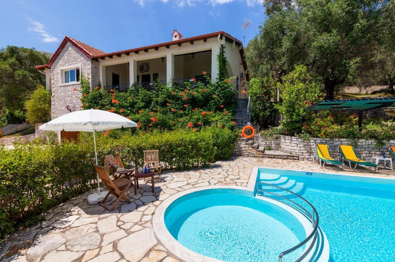 Villa Irini Nissaki Corfu Beach Villa Nisaki  Dış mekan fotoğraf